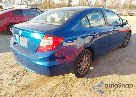 2012 Honda Civic Lx from USA, damaged, VIN 19XFB2F52CE068069
